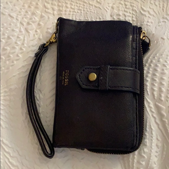 Blue fossil wallet - Picture 1 of 3